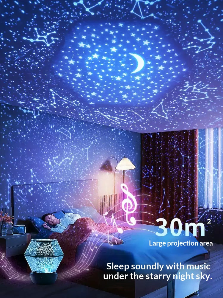 Starry sky projection lamp