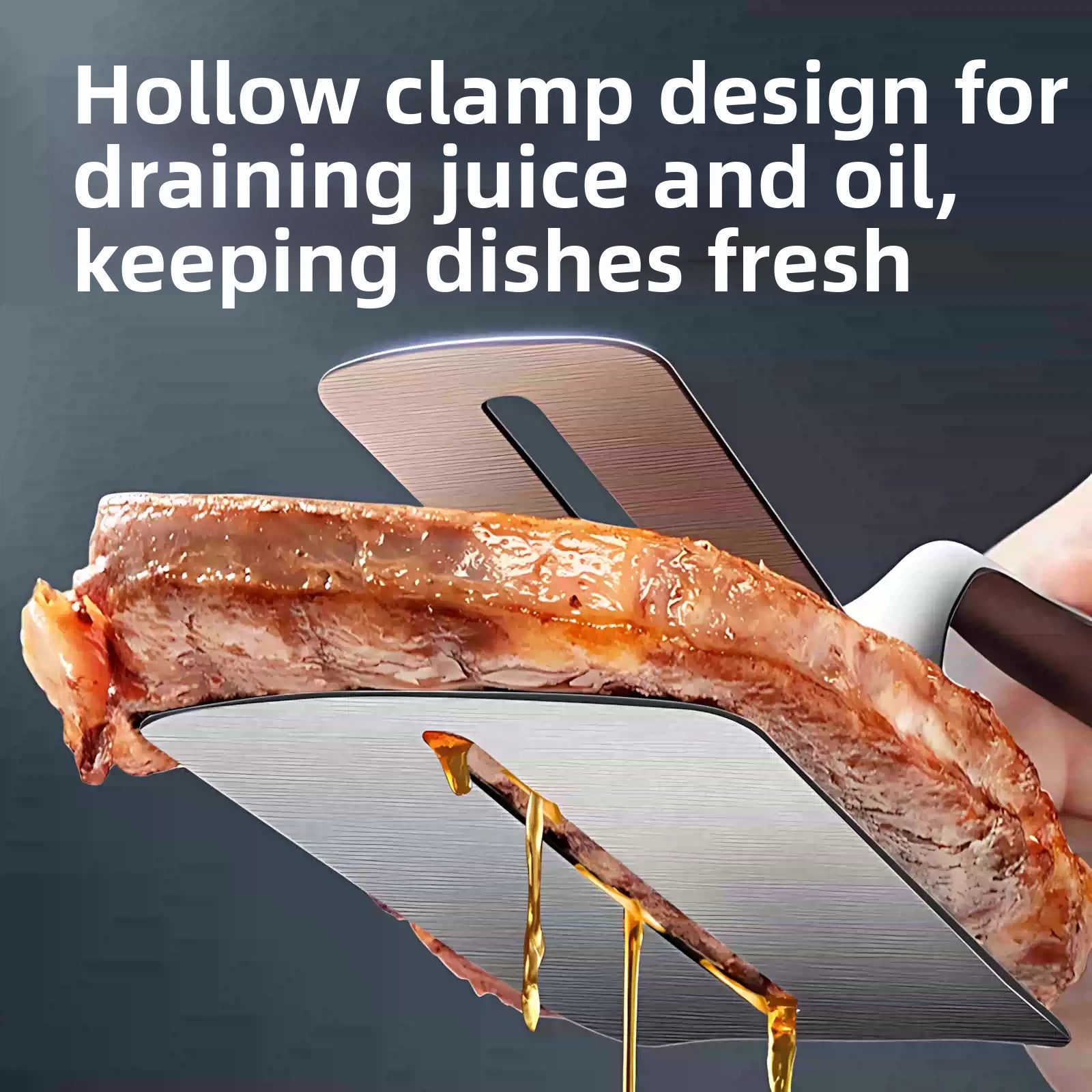 Thickened 304 stainless steel food clips