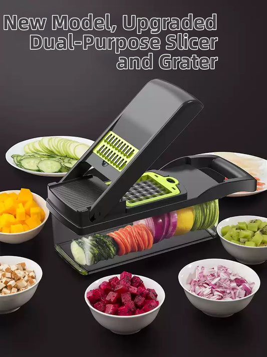 Multifunctional vegetable cutting tool for home use