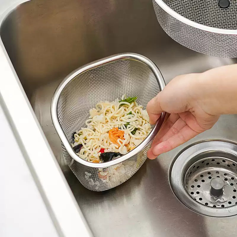 kitchen waste draining basket