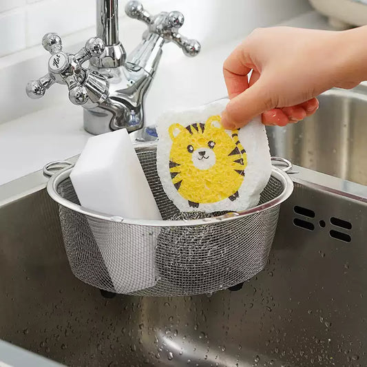 kitchen waste draining basket